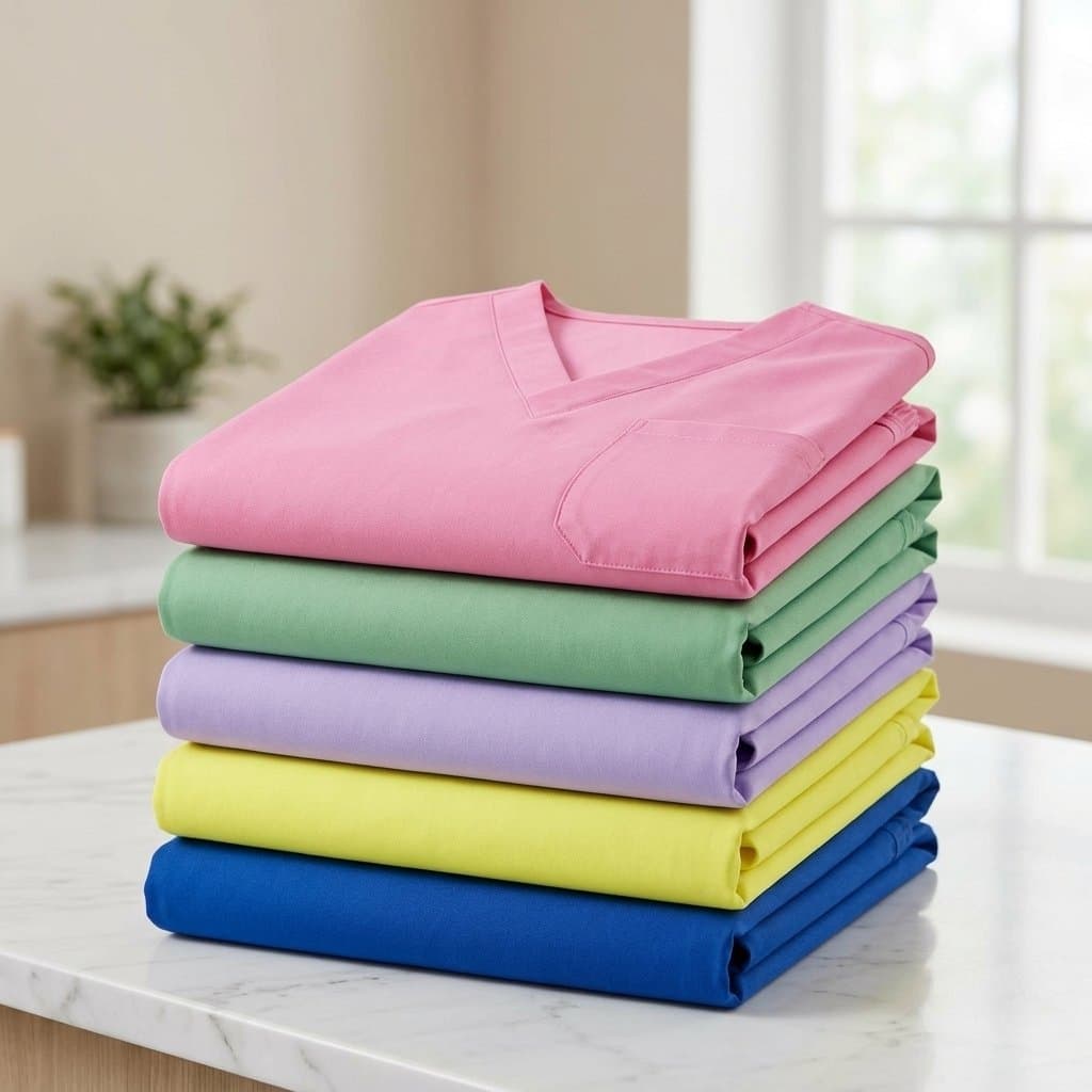Pack de 5 pyjamas médicaux Mediva en plusieurs coloris